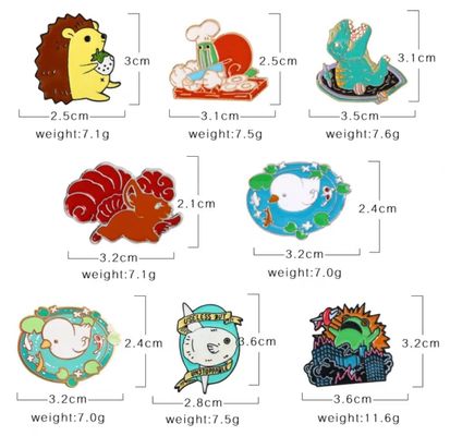 Goedkoop China Groothandel Hoed Kraag Kleding Logo Goud Metaal Hard Soft Emaille Lapel Pin Custom Bulk Stock