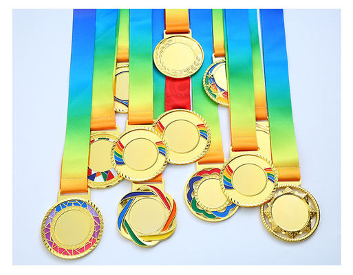 Race Metal Cycling Ride Gepersonaliseerde medailles Blank medailles voor graveren