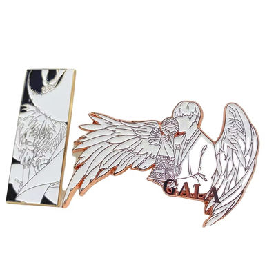Metalen klantgrootte gepersonaliseerde glazuurpinnen bestelpinnen met logo 0.5in