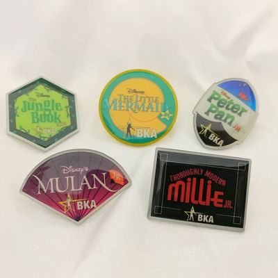 OEM Offset Printing Custom Lapel Pins Roestvrij staal Pin Metal Badge