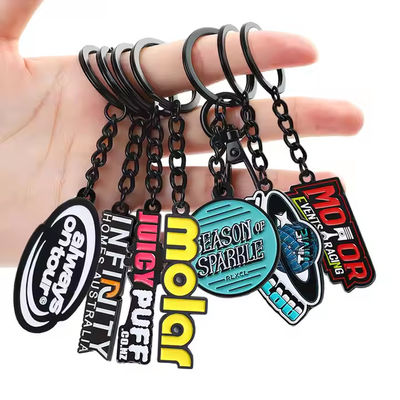 3d logo letters maat sleutelketting harde zachte sleutels