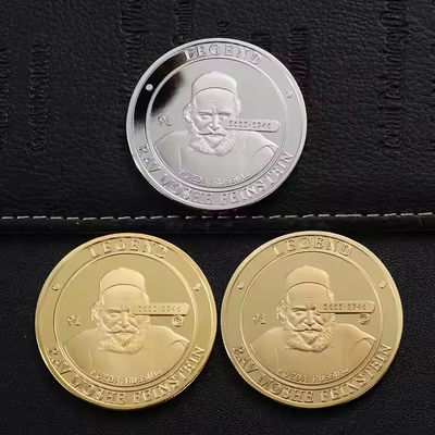 Custom Logo 3D Zink Alloy Challenge munten met goud / zilver / brons