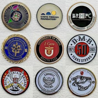 Goede prijs. Custom Logo Goud geplatte Die Stamping Challenge Coin voor souvenir en promotiegeschenken online