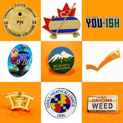 Goede prijs. Hoogwaardig logo met een zinklegering met een magneet voor zakelijke cadeautjes online