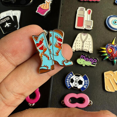 Goede prijs. Custom Metal Phone Sticker online