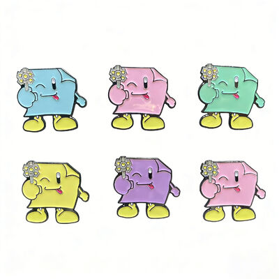 Goede prijs. Fabrieksmatige Custom Emaille Spelden – Gouden Metalen Badge met Parelemoer Poeder – Leuke Reversspeld Souvenir online