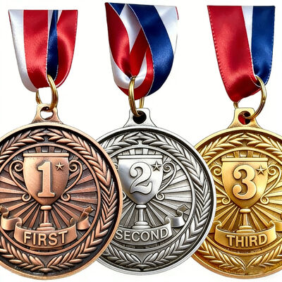 Goede prijs. Aangepaste 3D sportmedailles van zinklegering met gouden UV-print voor marathons, diploma-uitreikingen en prijzen. online