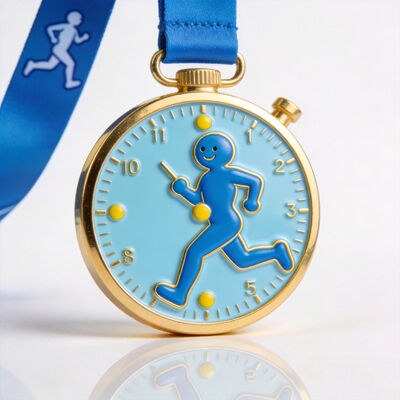 Op maat gemaakte goud- of zilvergeplatte zinklegeringen en bronzen sportmedalen in de groothandel.