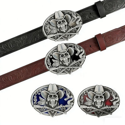 Goede prijs. Custom antieke zilver zink legering gordel gesp met kleurrijke zachte glazuur details. online