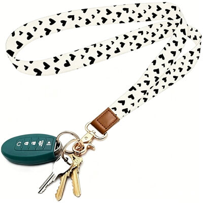 Goede prijs. Sleutelhanger Lanyard Houder Leuke lange gouden sluier voor sleutels Portemonnee ID badge vrouwen Wholesale online