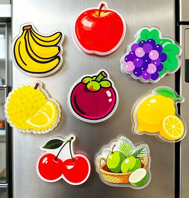 Goede prijs. Magnetische Koelkaststicker Op Maat Gemaakte Acryl Sterke Magnetische Maten Vormen Groothandel online