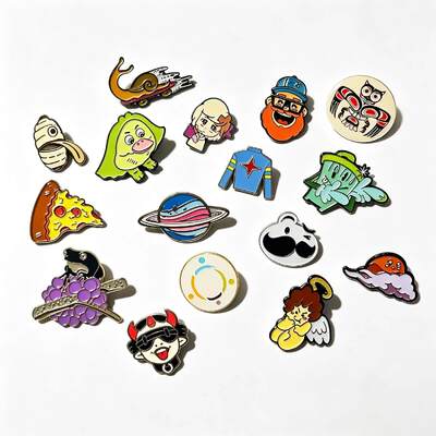 Goede prijs. Custom Goudgeplatte Anime Cartoon Zachte Emaille Lapel Pin Metalen Badge voor Sport Mode online