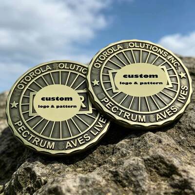 Goede prijs. Challenge Coin Custom 3D Zink Alloy Metal Mode Design Dierenfabrikant Groothandel online