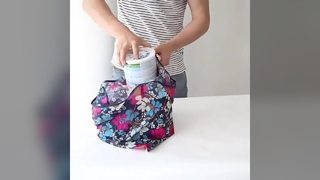 Op maat gemaakte draagtassen - Opvouwbaar gerecycled polyester, boodschappen- en promotietassen in kleur